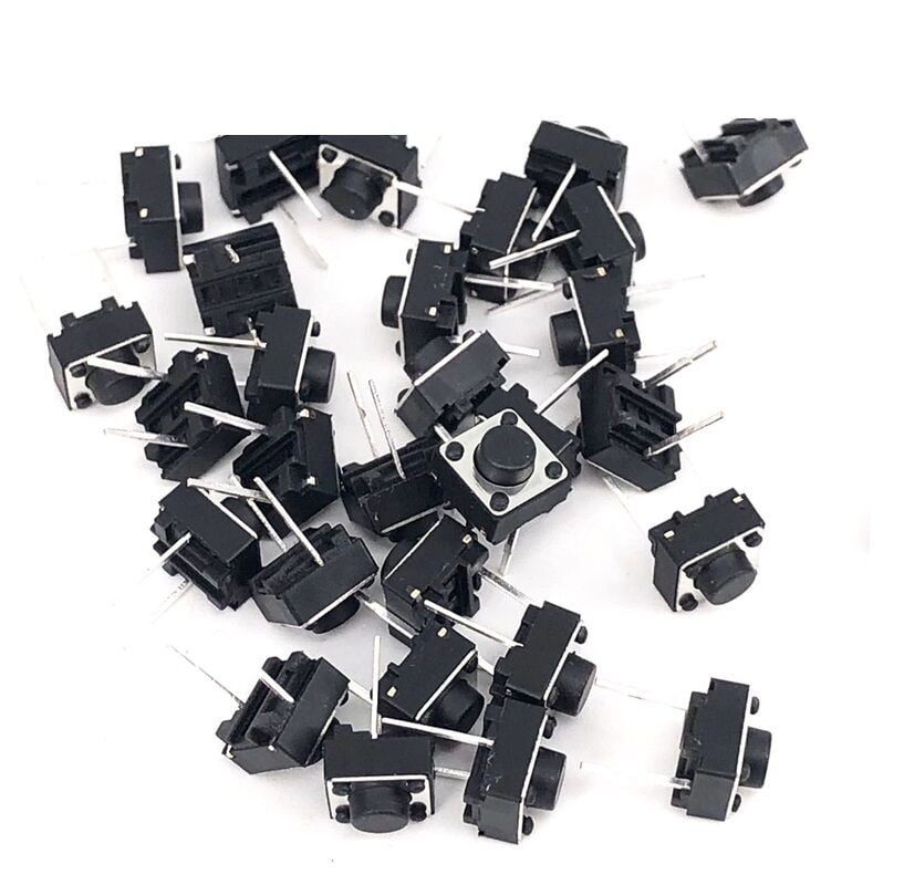 Buton 6x6x6mm 2 pin