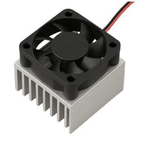 Alüminyum Soğutucu Beyaz Bloklu Fan 45x45x6mm 12V DC 0.08A DC - 4010HS12