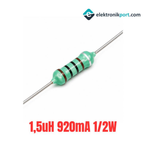 1,5uH 920mA 1/2W Direnç Tipi Bobin