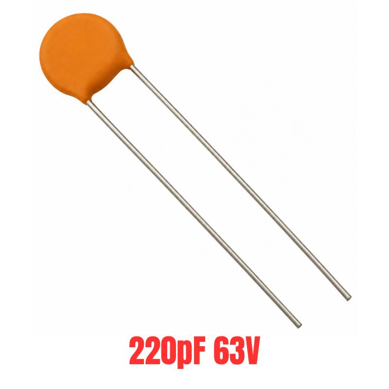 220pF 63V Mercimek Kondansatör
