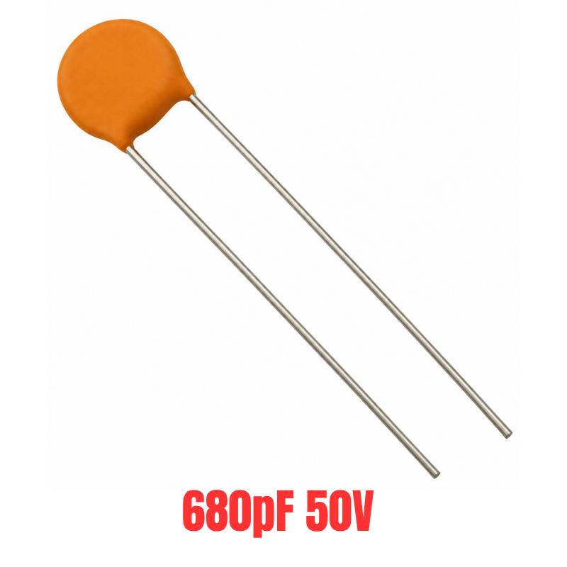 680pF 50V Mercimek Kondansatör