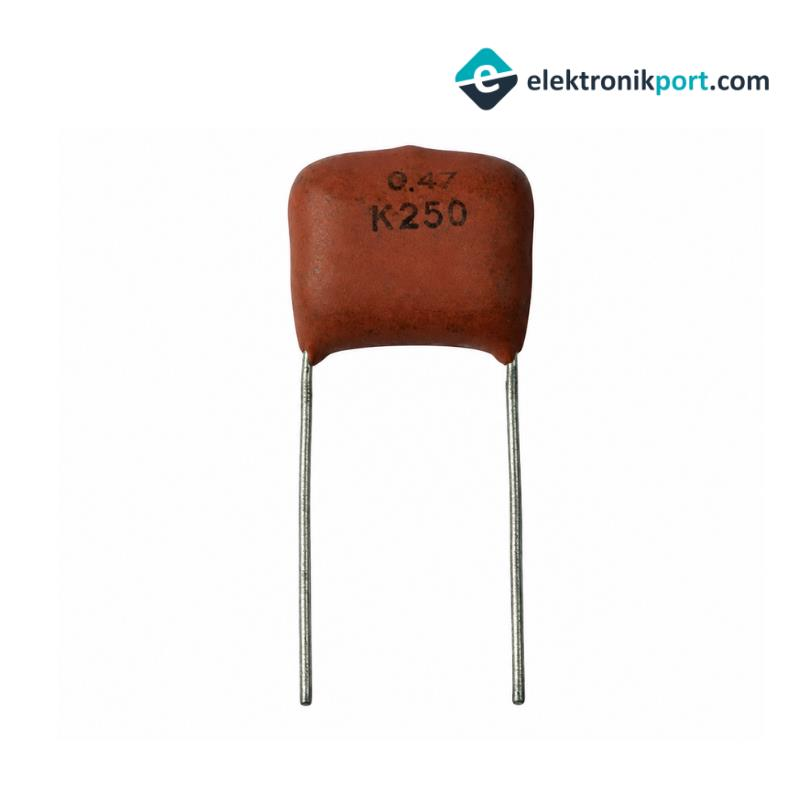 0,47uF 250V Polyester Film Kondansatör