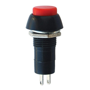 IC-185 Anahtar Kalıcı Buton Kırmızı 12mm