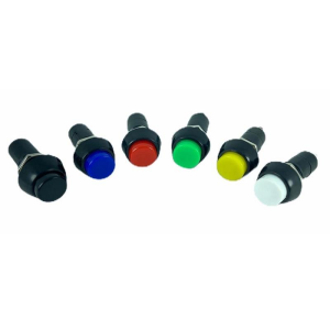 IC-185 Anahtar Kalıcı Buton Kırmızı 12mm