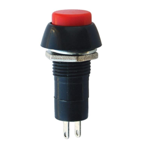 IC-186 Buton Kalmasız Siyah 12mm