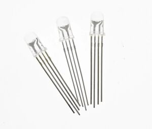 RGB Led 5mm Ortak Anot (10 Adet) Common Anode Anod