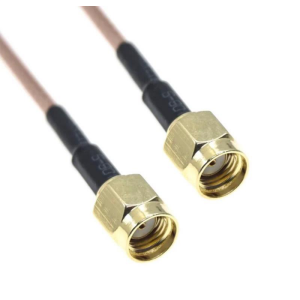 RG316 RPSMA SMA Erkek - Erkek Konnektör Kablo 100cm
