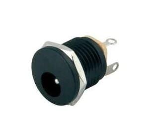 IC-257A Power Giriş Konnektörü (2,1mm) Yuvarlak Adaptör Fişi