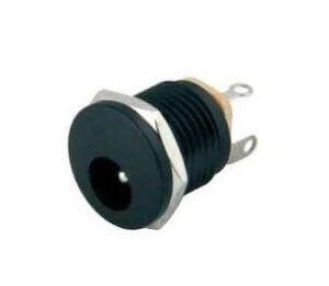 IC257 Power Giriş Konnektörü (2.1mm) Yuvarlak Adaptör Fişi