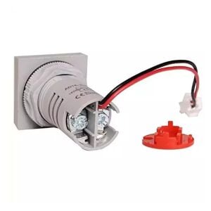 22mm Dijital Voltmetre Ampermetre Kare AC 60- 500V 0-100A Kırmızı