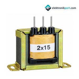 Açık Tip Trafo 2VA 2W 2x15V AC