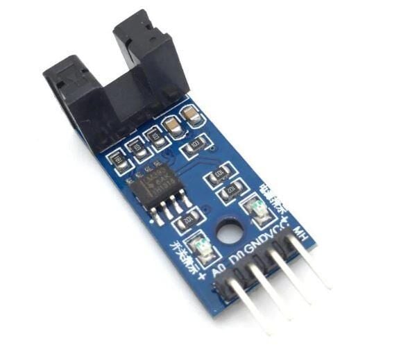 Motor Hız Sensör Modülü LM393 IR Optocoupler Slot Tip