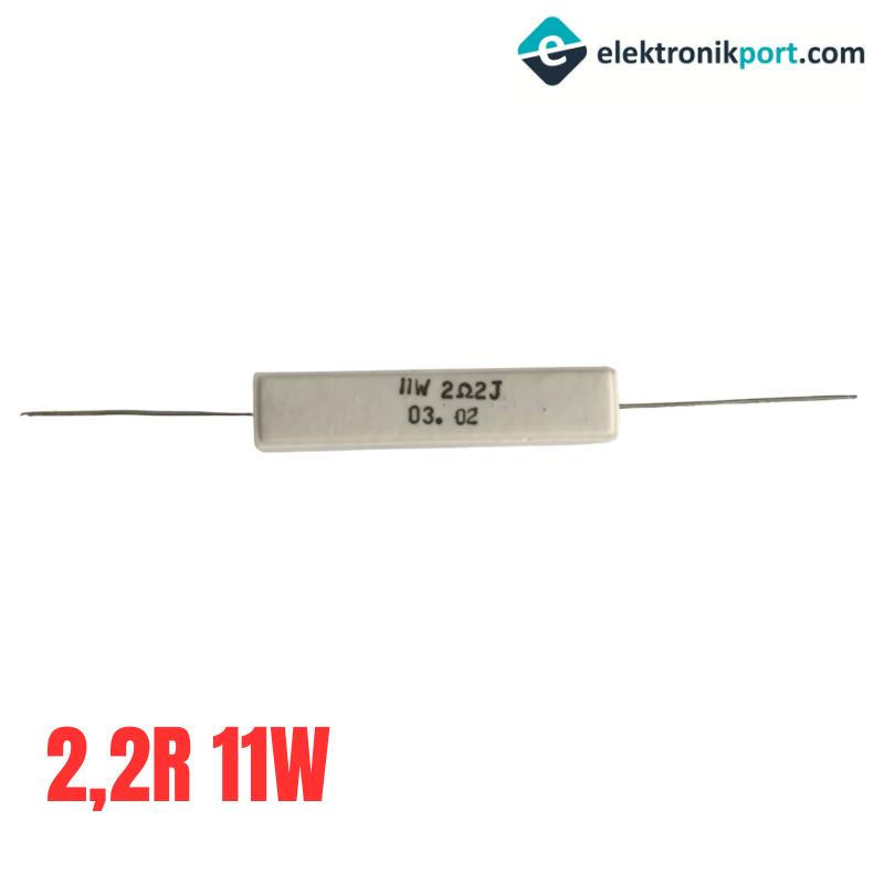 2,2R 11W Taş Direnç