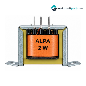 Açık Tip Trafo 2VA 2W 2x9V AC
