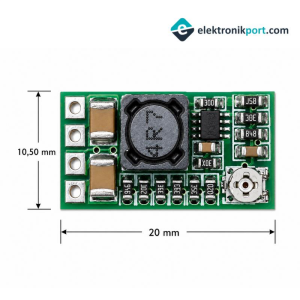 Mini DC-DC 12V-24V to 5V 3A Buck Dönüştürücü