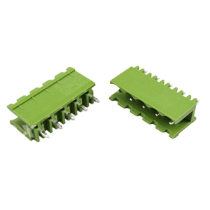 5 Pin Geçmeli Klemens 180' Erkek 5,08mm Yeşil
