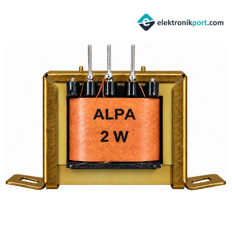 Açık Tip Trafo 2VA 2W 2x4,5V AC