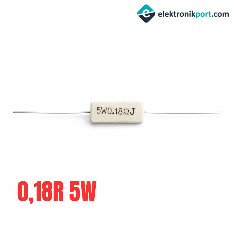 0,18R 5W Taş Direnç
