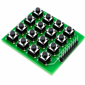16 Butonlu 4x4 Matrix Tuş Takımı