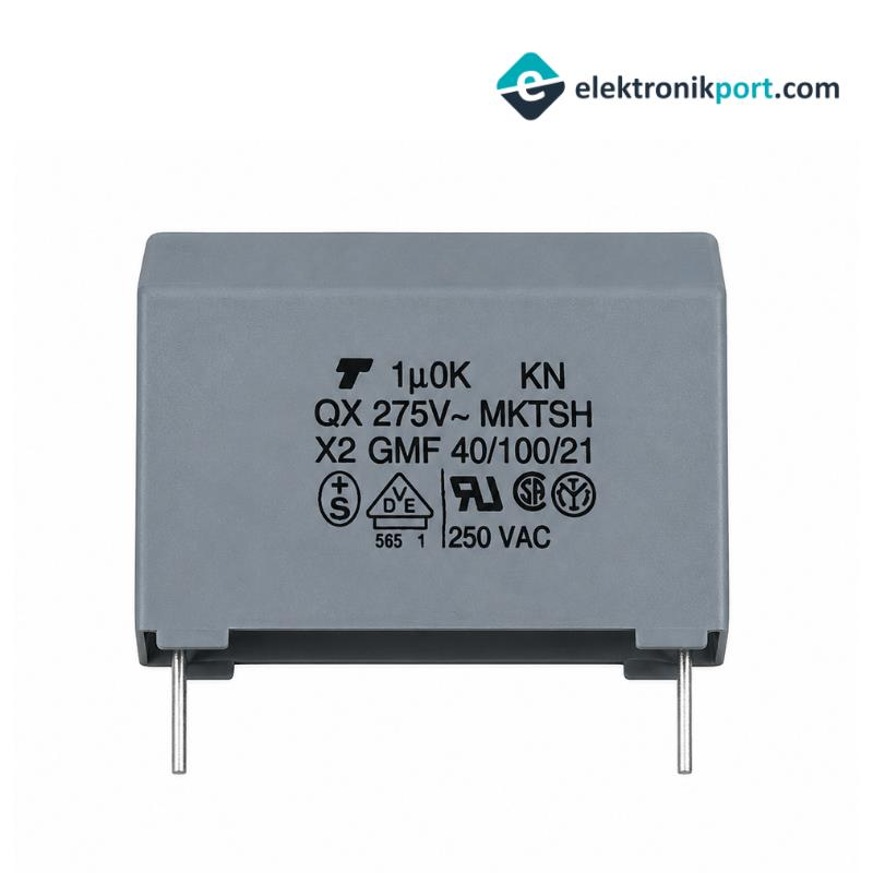 1uF 275VAC X2 Güvenlik Kondansatörü