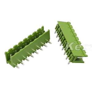 8 Pin Geçmeli Klemens 90' Erkek 5,08mm Yeşil