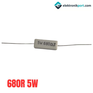 680R 5W Taş Direnç