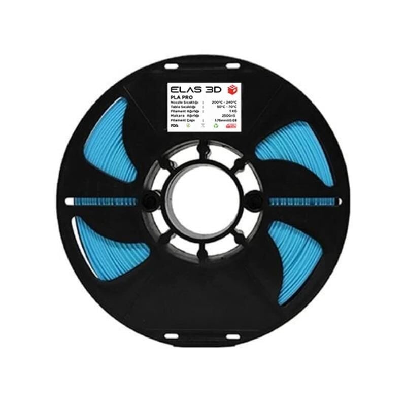 ELAS  PLA PRO Filament - AÇIK MAVİ 1,75mm  1kg