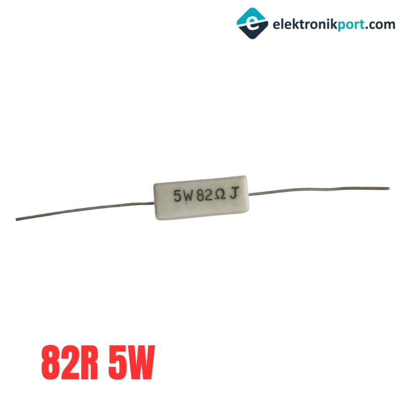 82R %5 5W Taş Direnç