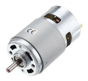 RS 775 DC Motor Rulmanlı 12-36 Volt 8500 RPM Şarjlı Matkap – CNC Motoru