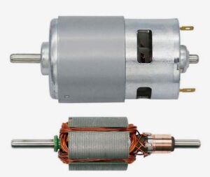 RS 775 DC Motor Rulmanlı 12-36 Volt 8500 RPM Şarjlı Matkap – CNC Motoru