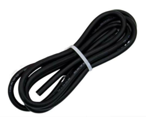 Silikon Kablo Siyah 16 AWG 1 Metre