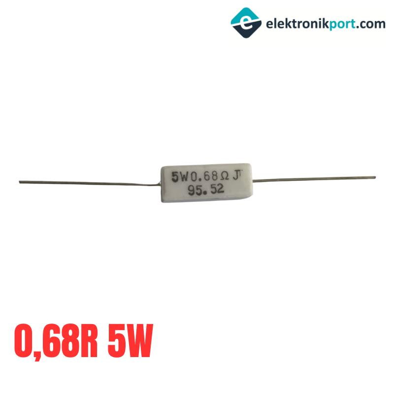 0,68R 5W Taş Direnç