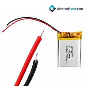 3,7V 500mAh Lityum Polimer Pil