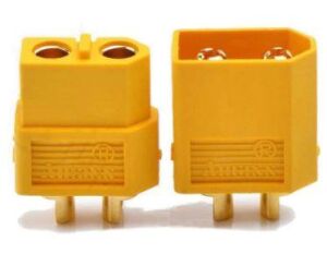 XT60 Konnektör Soket Seti (Erkek + Dişi) Li-Po Pil Batarya