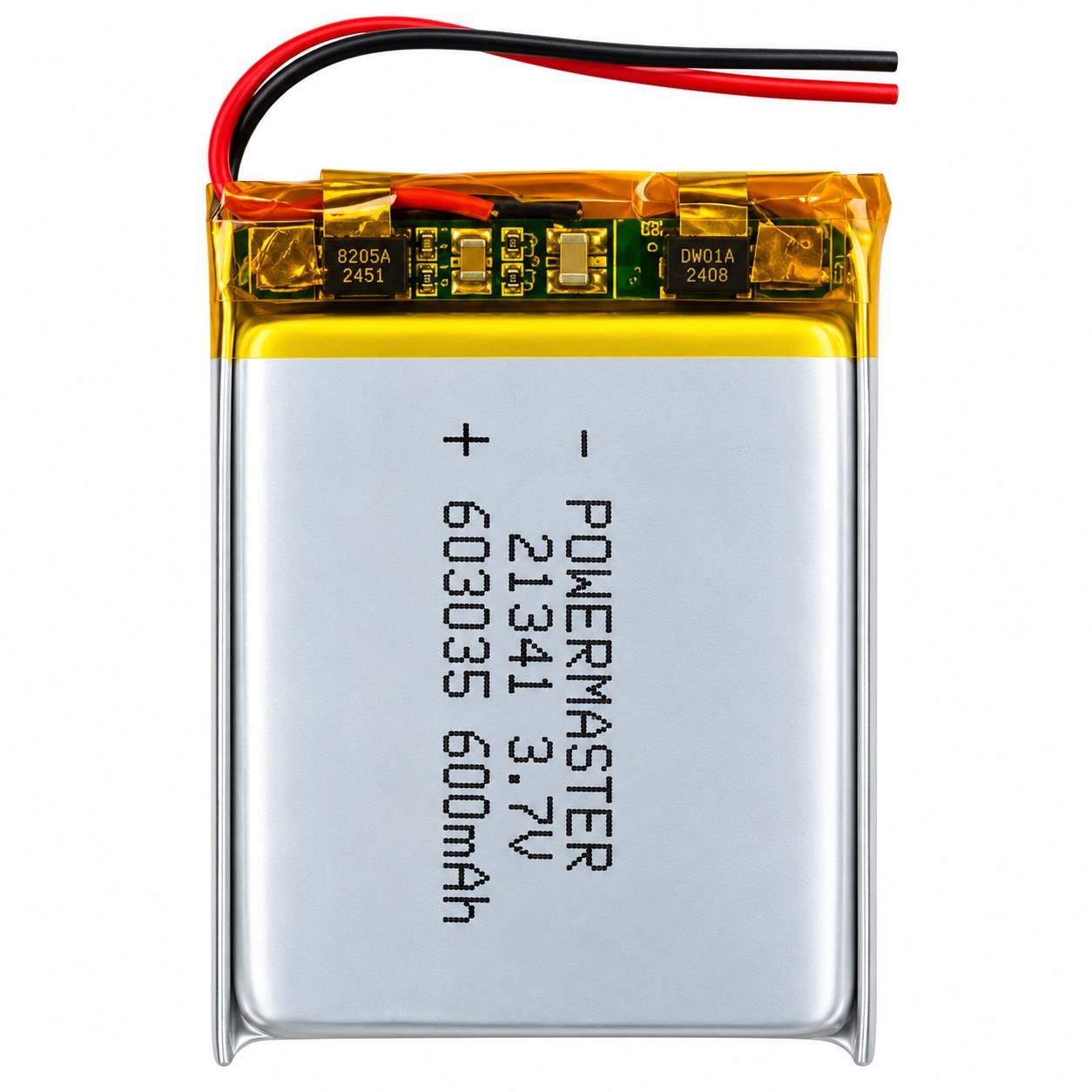 3,7V 600mAh Lityum Polimer Pil