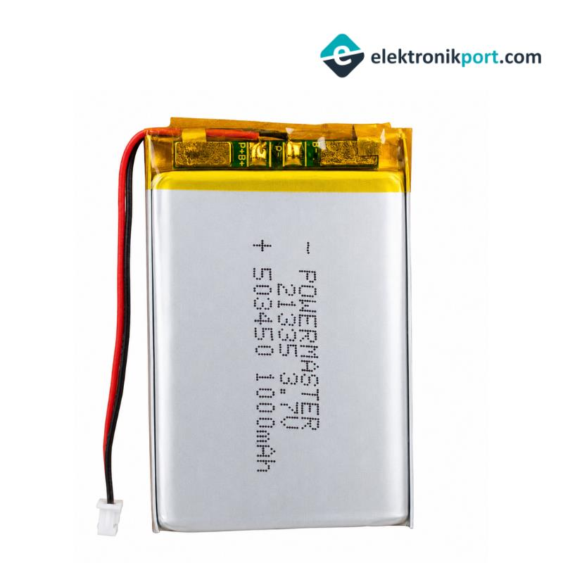 3,7V 1000mAh Lityum Polimer Pil