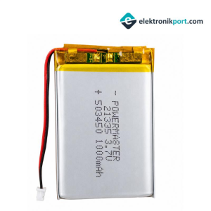 3,7V 1000mAh Lityum Polimer Pil