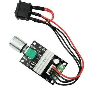 DC Motor Sürücü Dimmer + PWM Motor Hız Kontrol 6V 12V 24V 3A 80W: