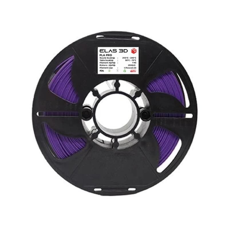 ELAS PLA PRO Filament -  Mor 1,75mm 1Kg