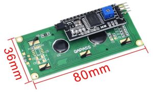 LCD 2x16+ i2c Mavi Arduino