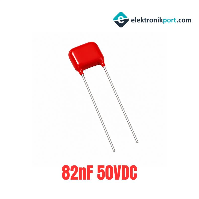 82nF 50V DC Polyester Film Kondansatör