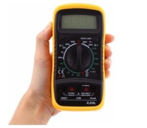 XL830L Multimetre Dijital Ölçü Aleti Akım Voltaj Ölçer Avometre