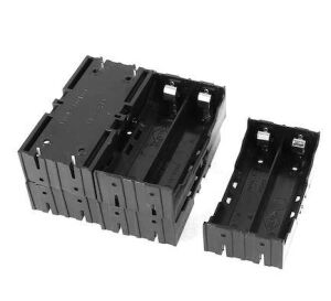 18650 PCB Tip İkili Lityum Li-ion Pil Yuvası 4 Pin