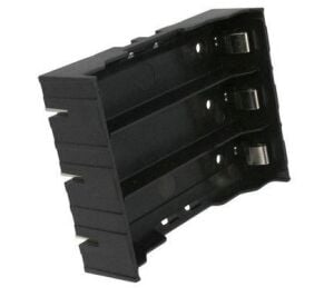 18650 PCB Tip Üçlü Lityum Li-ion Pil Yuvası 6 Pin