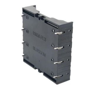 18650 PCB Tip Dörtlü Lityum Li-ion Pil Yuvası 8 Pin