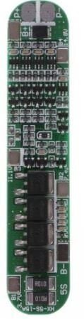 5S 15A BMS Koruma Kartı Lityum Batarya 18650 Li-ion Lipo Protection Module