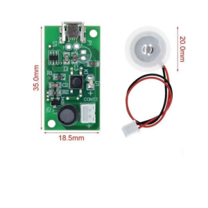 USB Ultrasonik Sis Yapıcı  Modül - 5V Nem Buhar Yapıcı
