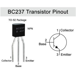 BC237 Transistör BJT NPN TO-92