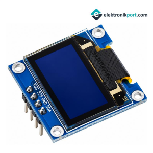 0,96 inch 128x64 4 Pin Mavi OLED Ekran Modülü SSD1306 Blue