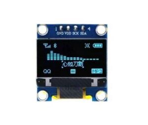 OLED Ekran Modülü 128x64 0,96 inch SSD1306  4-pin